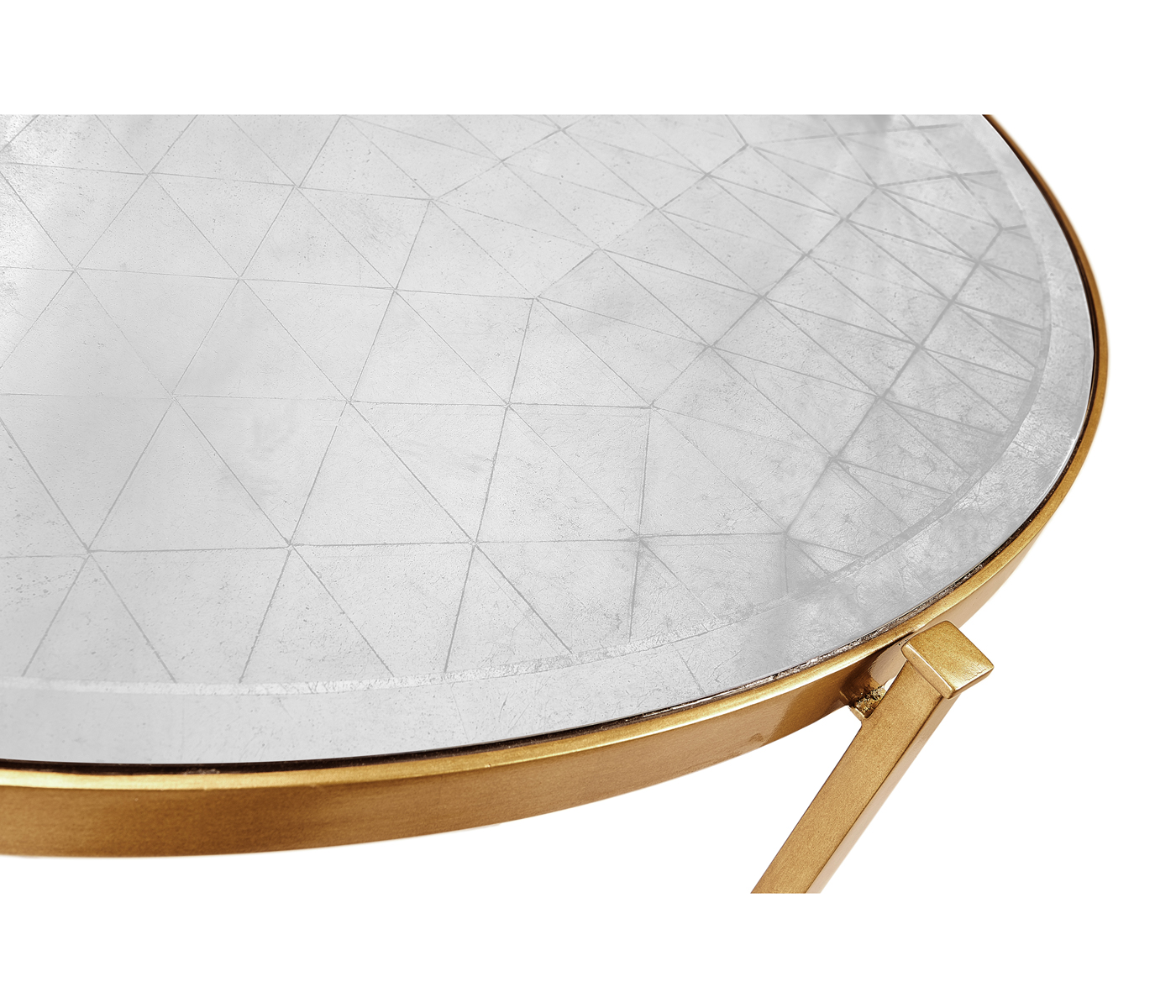 Églomisé & Gilt Iron Centre Table