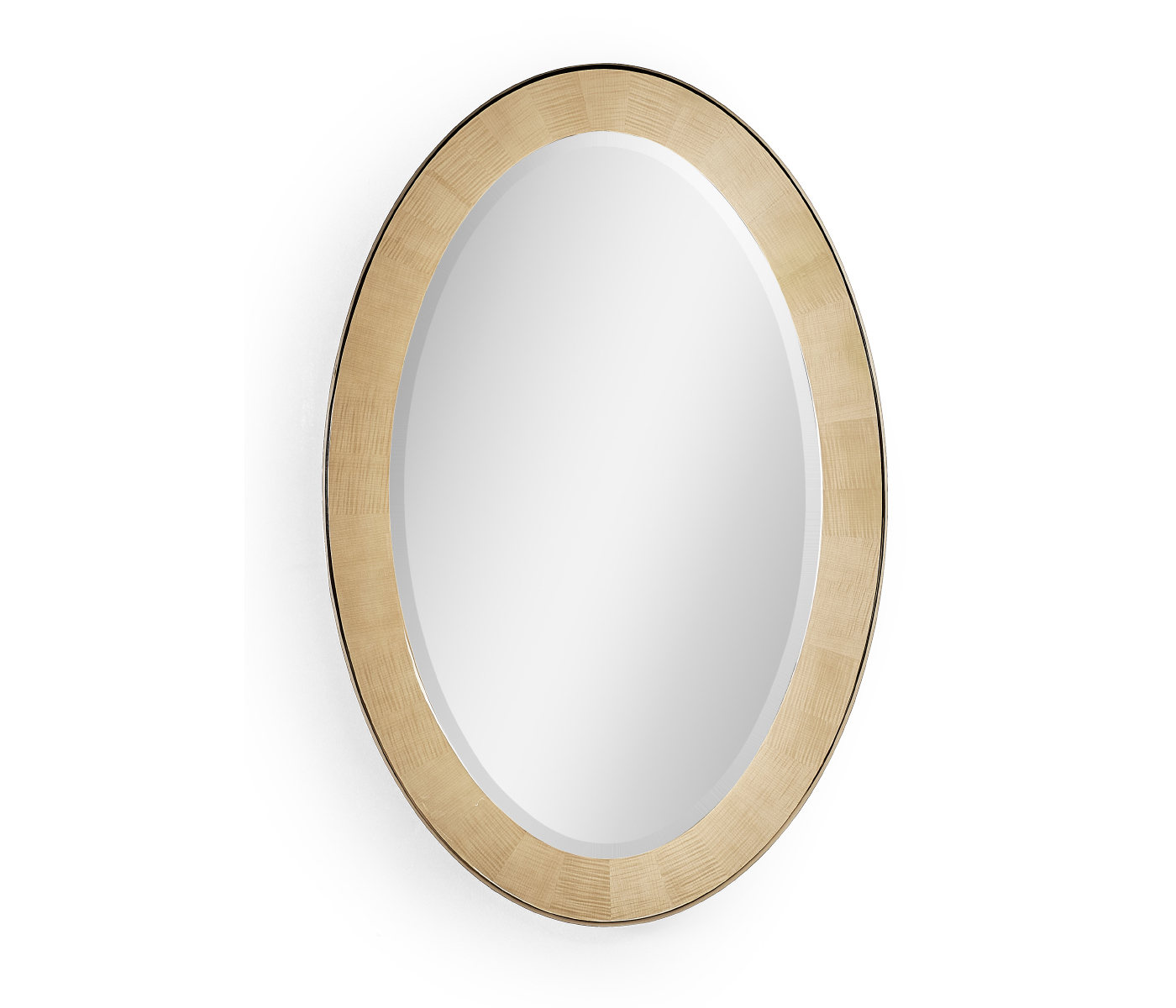 Art Deco Oval Mirror
