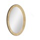 Art Deco Oval Mirror