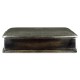 Anthracite Faux Shagreen Bronze Leaf Box