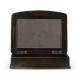 Faux Shagreen Bronze Box (Cream)