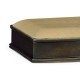 Faux Shagreen Bronze Box (Cream)