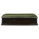 Green Faux Shagreen Bronze Box
