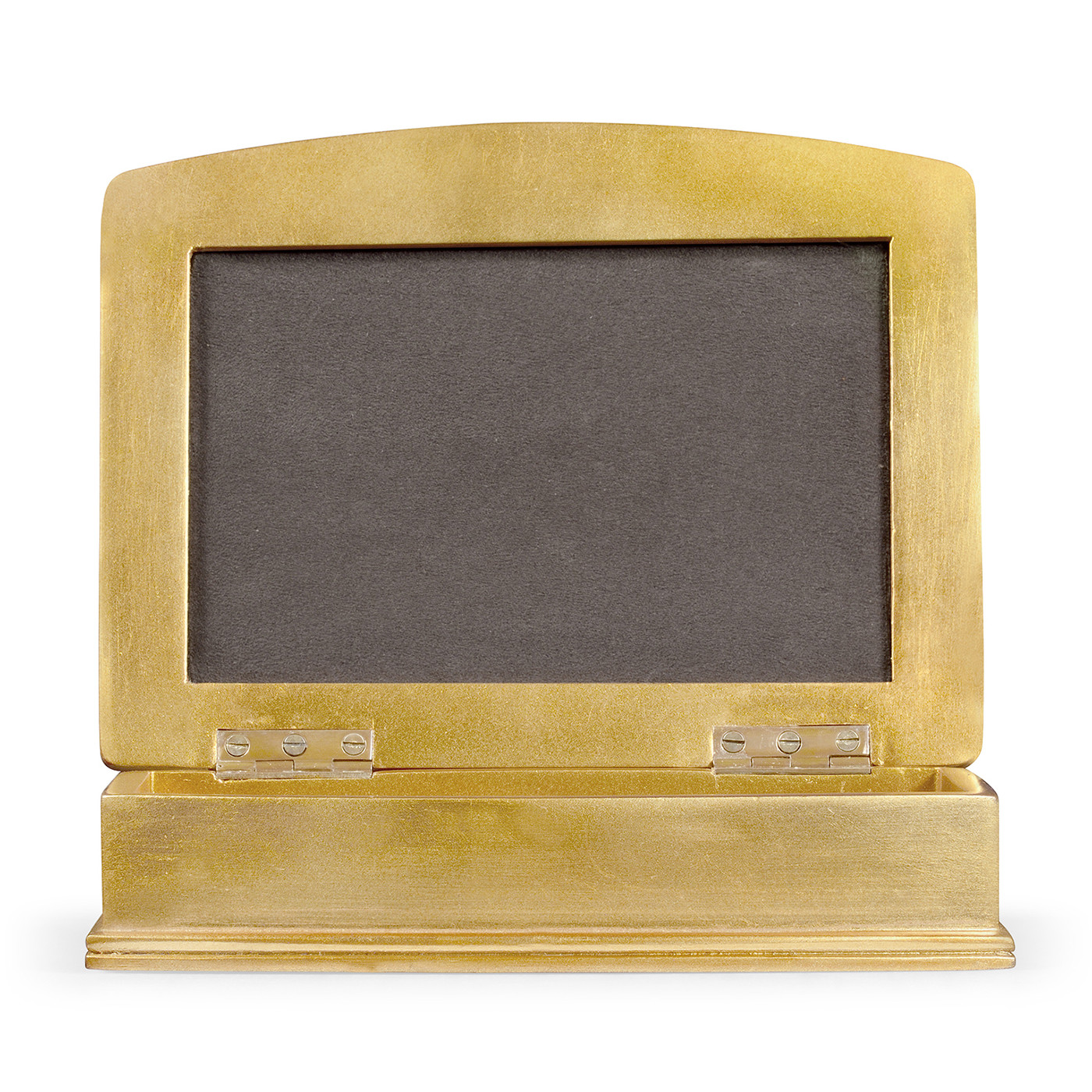 Green Faux Shagreen Gilded Box