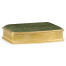 Green Faux Shagreen Gilded Box