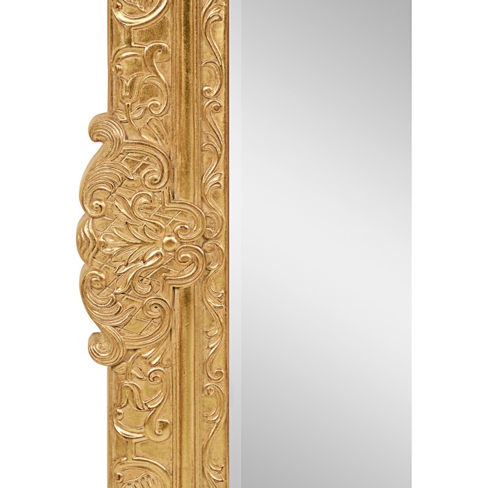 French Style Gilded Grisaille Mirror