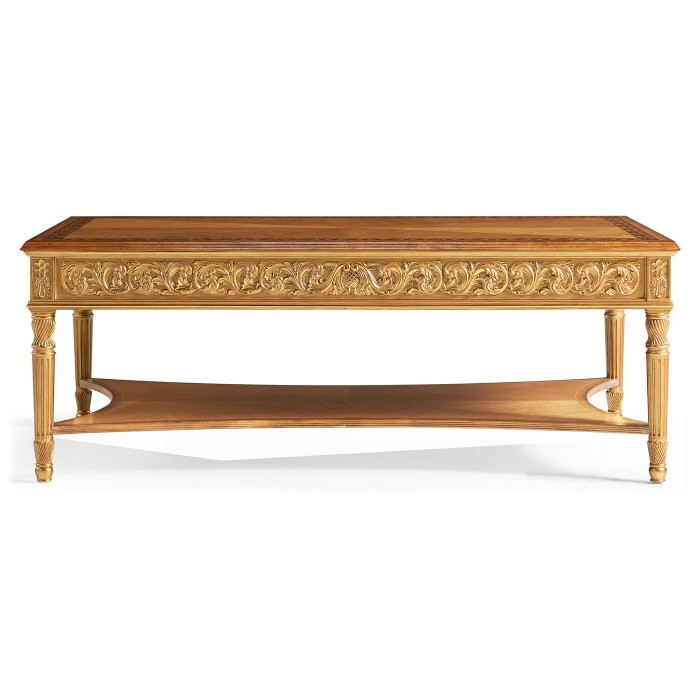 Louis XIV Style Rectangular Coffee Table