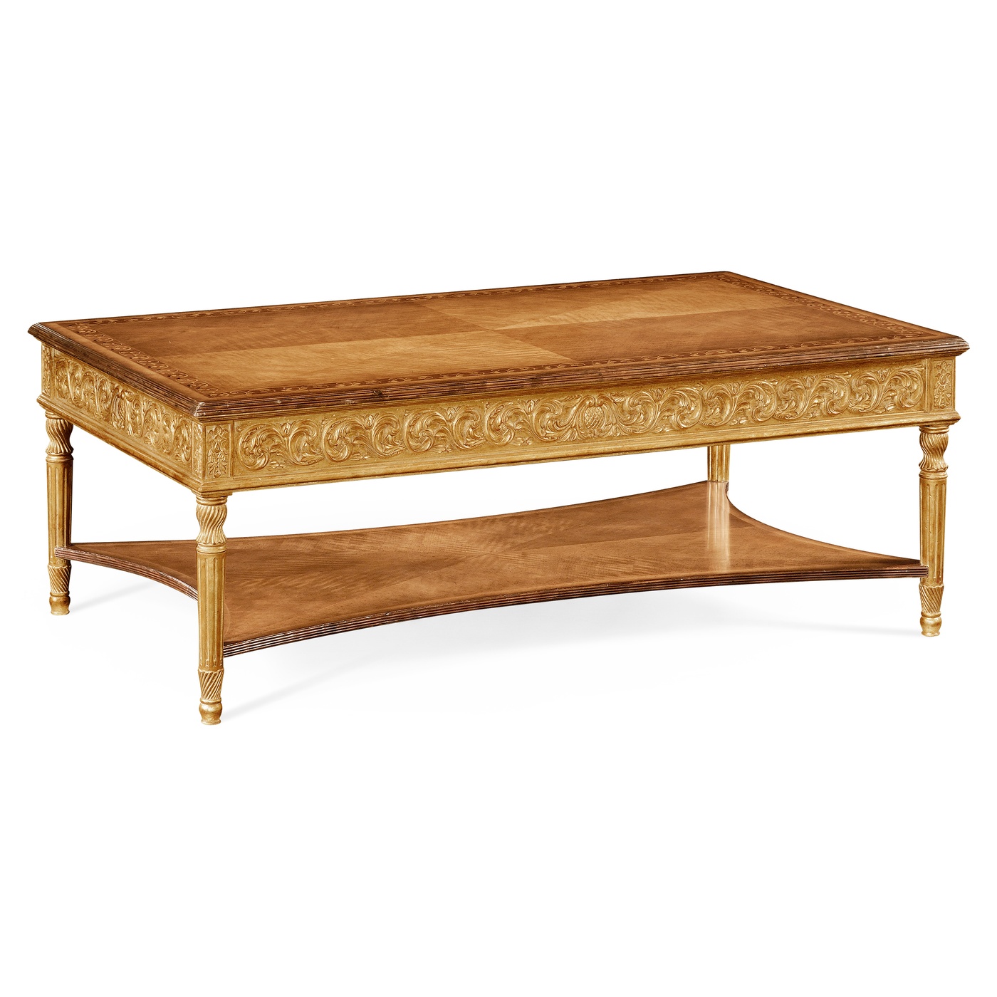 Louis XIV Style Rectangular Coffee Table