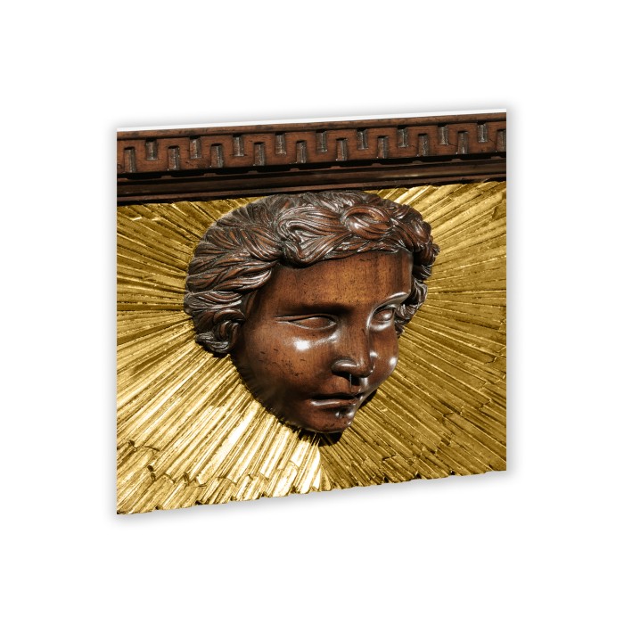 Wood Carved Mahogany Decoration