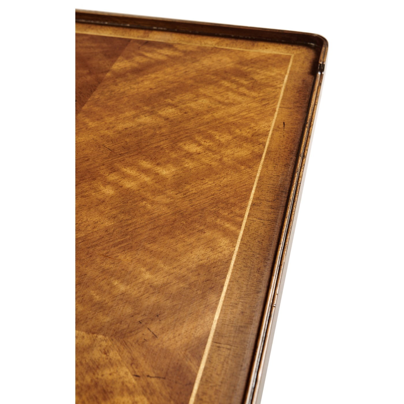 Satinwood Adjustable Sofa/Bed Table