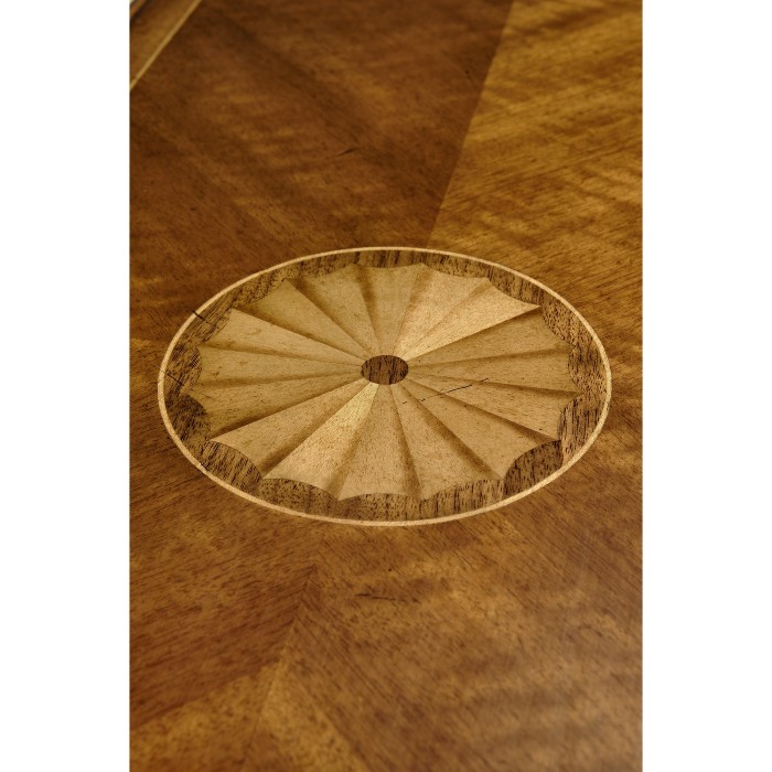 Satinwood Adjustable Sofa/Bed Table