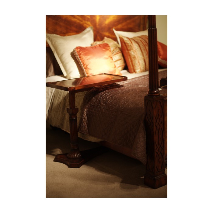 Mahogany Adjustable Sofa/Bed Table