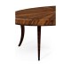 Art Deco High Lustre Oval Coffee Table