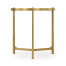 Large Scagliola & Gilded Round Side Table