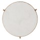 Large Scagliola & Gilded Round Side Table
