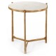 Large Scagliola & Gilded Round Side Table