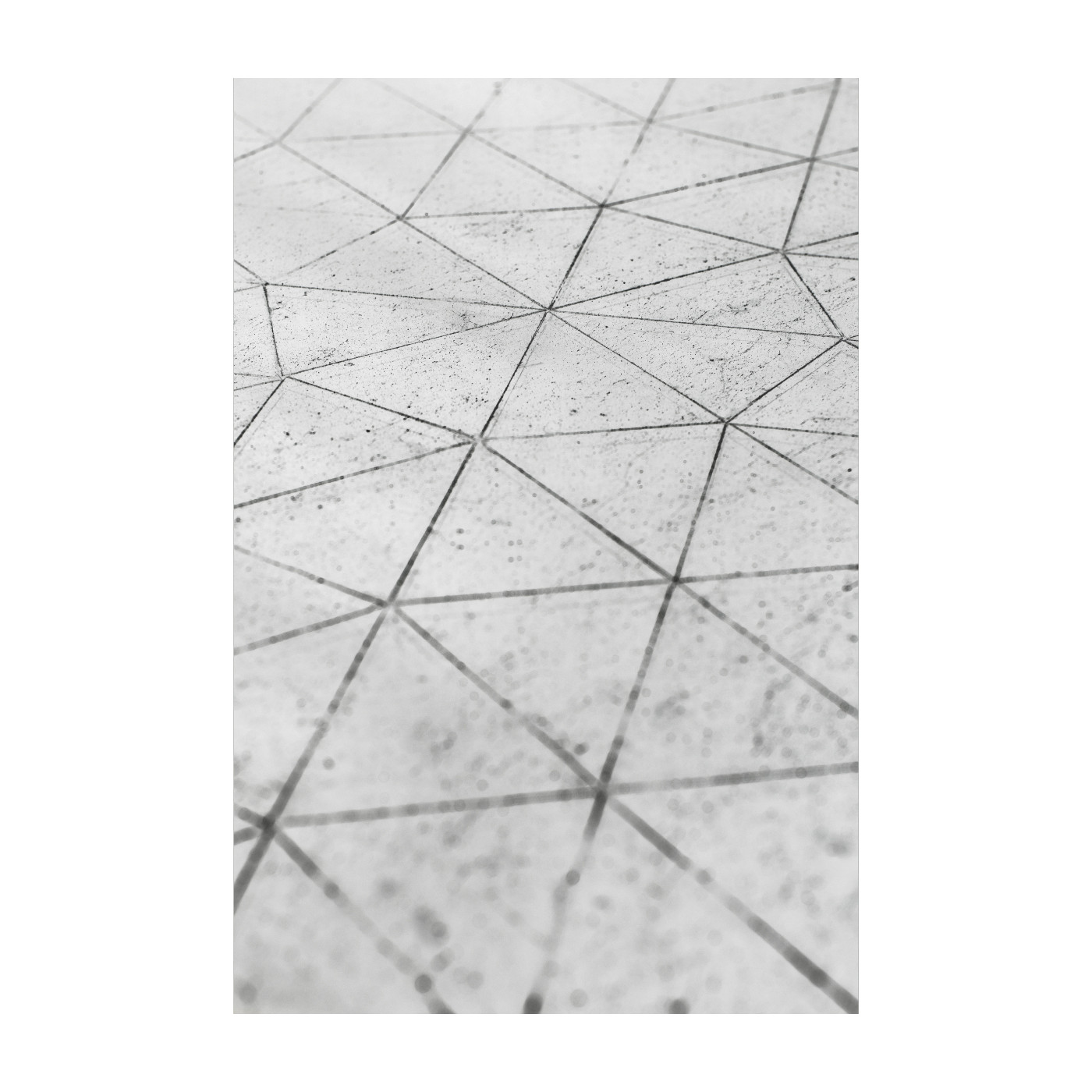 Églomisé & Bronze Iron Round Nest of Tables