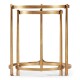 Églomisé & Gilded Iron Round Nest of Tables