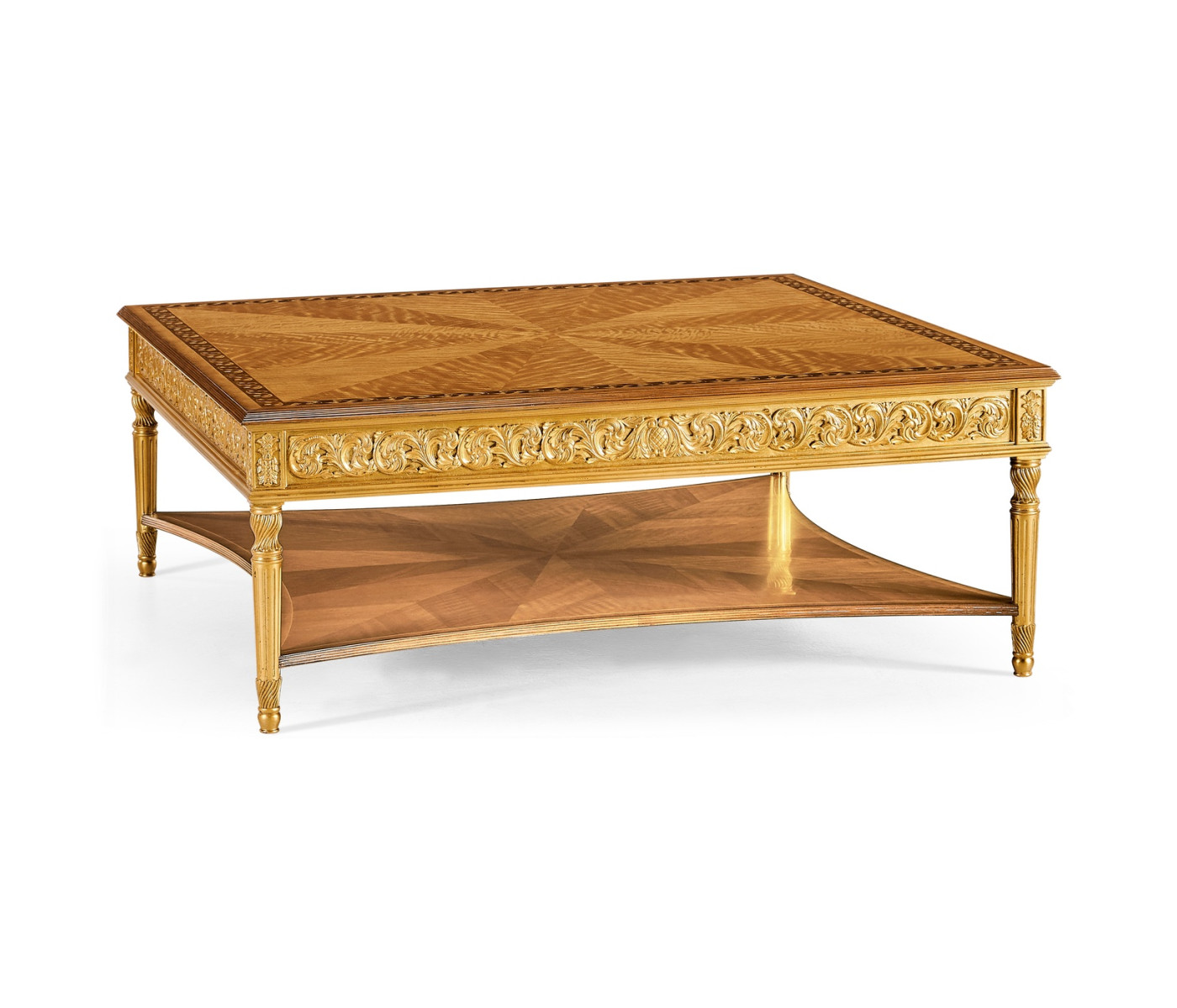 Louis XIV Style Square Coffee Table