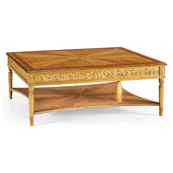 Louis XIV Style Square Coffee Table