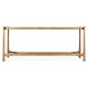 Antique Mirror & Gilded Rectangular Coffee Table