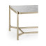 Églomisé & Silver Iron Rectangular Coffee Table