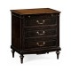 Directoire style bedside chest (Walnut)
