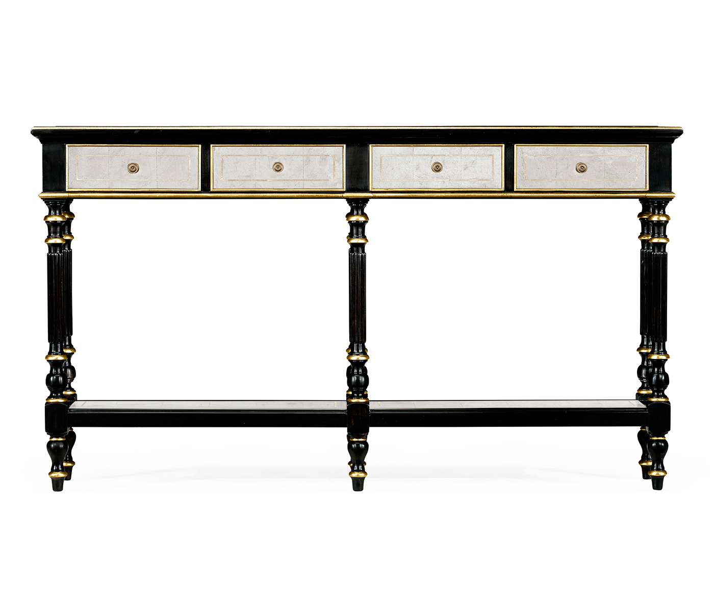 Black & Mirrored console