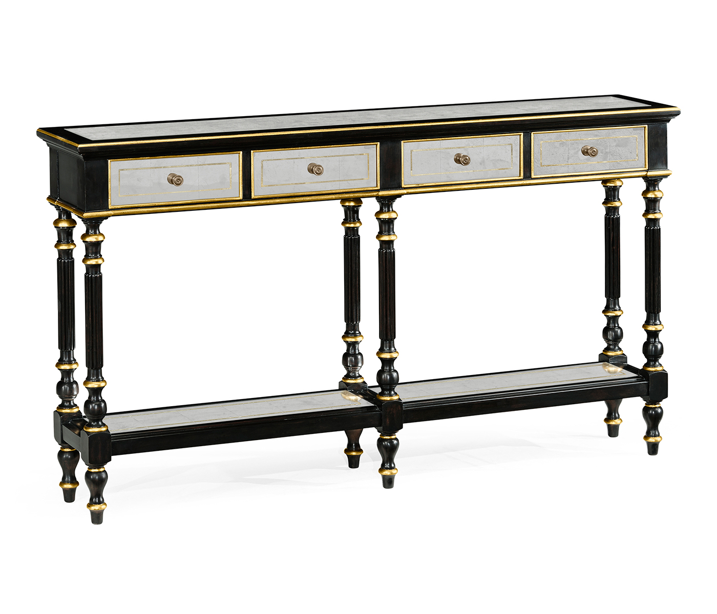 Black & Mirrored console