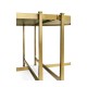 Églomisé & Gilded Iron Bunching Tables