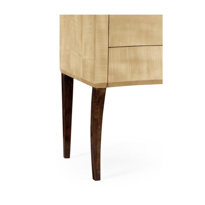Art Deco Curved Chest of Drawers