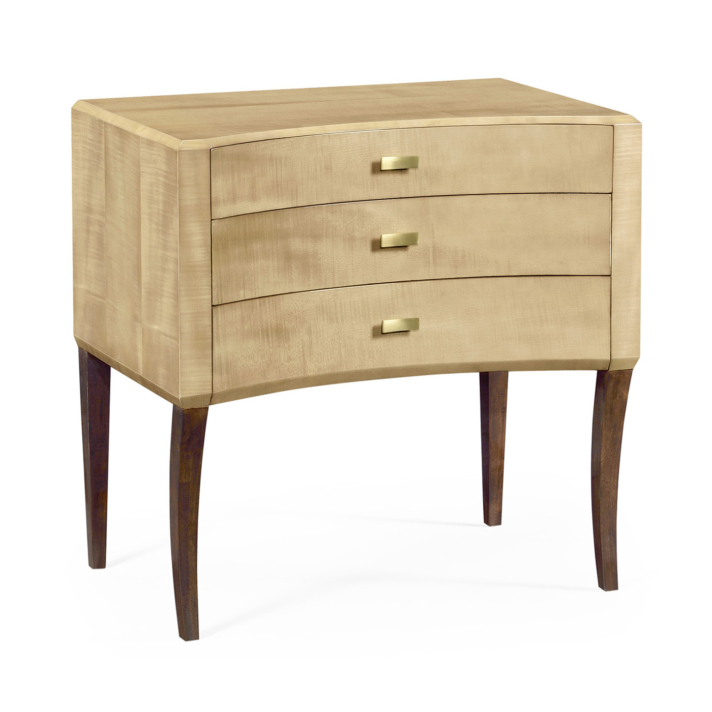 Art Deco Curved Chest of Drawers