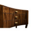 Art Deco High Lustre Curved Chest of Drawers