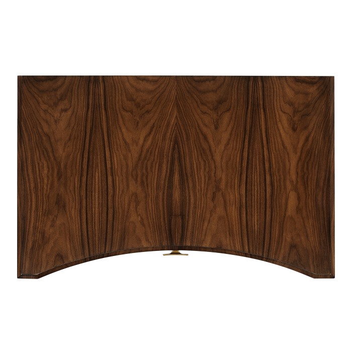 Art Deco Satin Curved Chest of Drawers