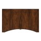 Art Deco Satin Curved Chest of Drawers