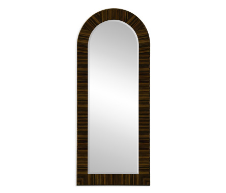 Full Length Art Deco Macassar Ebony High Lustre Mirror