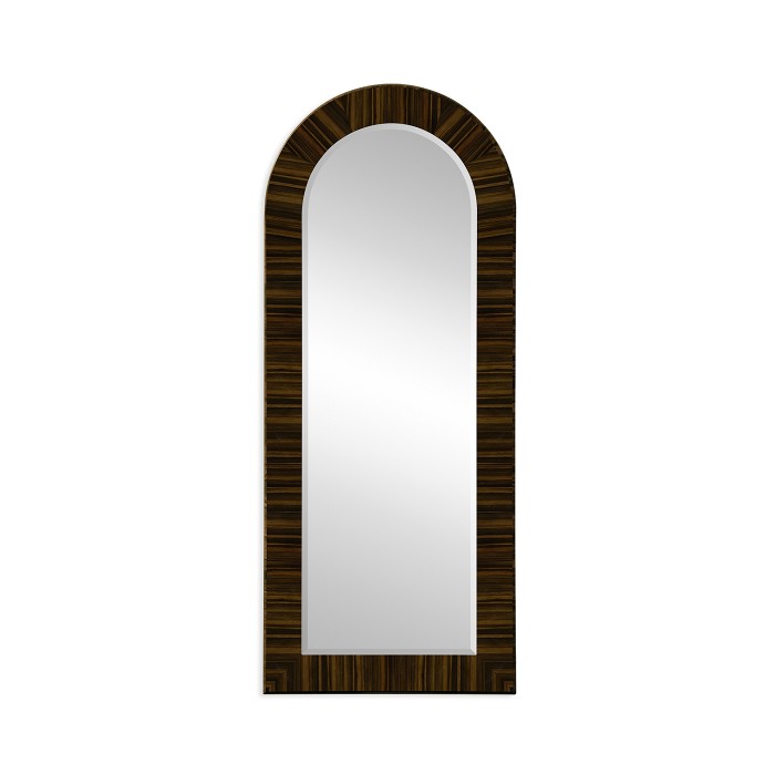 Full Length Art Deco Macassar Ebony High Lustre Mirror