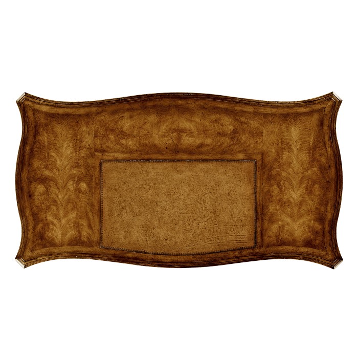 Serpentine Walnut Desk