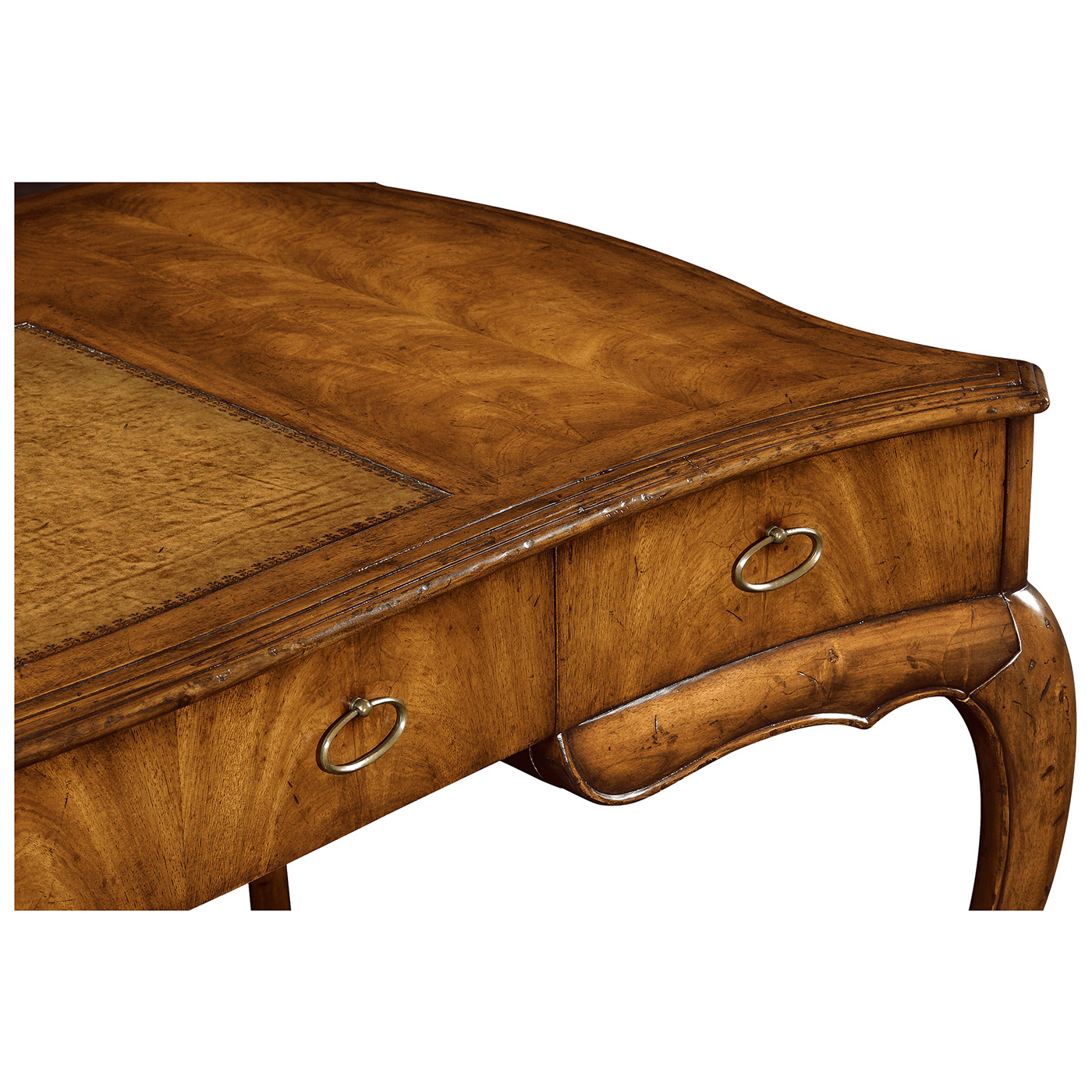 Serpentine Walnut Desk