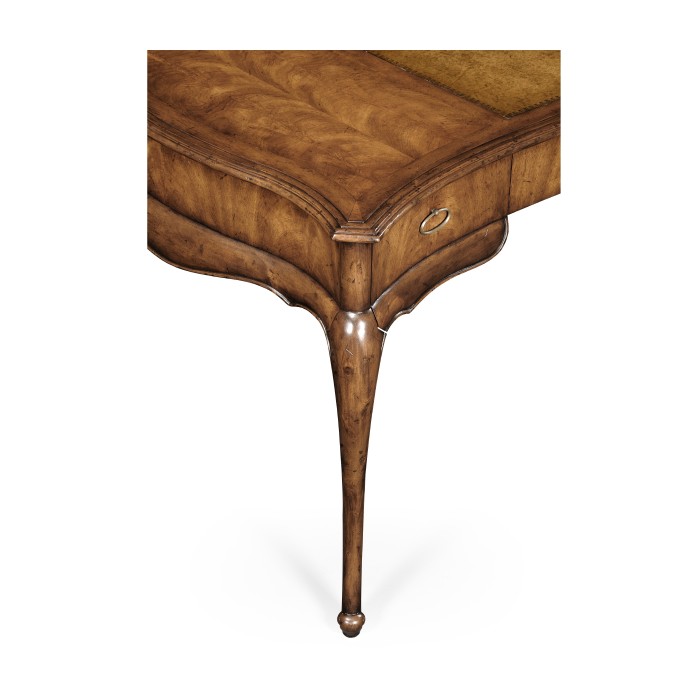 Serpentine Walnut Desk