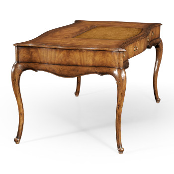 Serpentine Walnut Desk