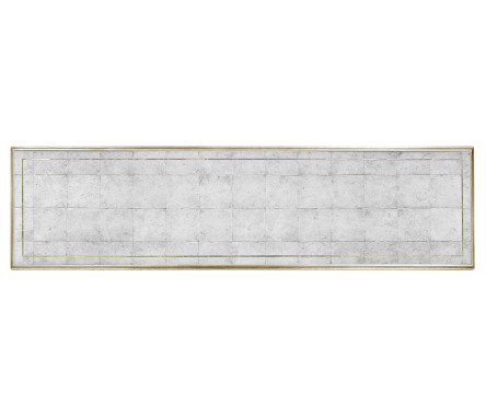 Églomisé & Silver Iron Circles Console