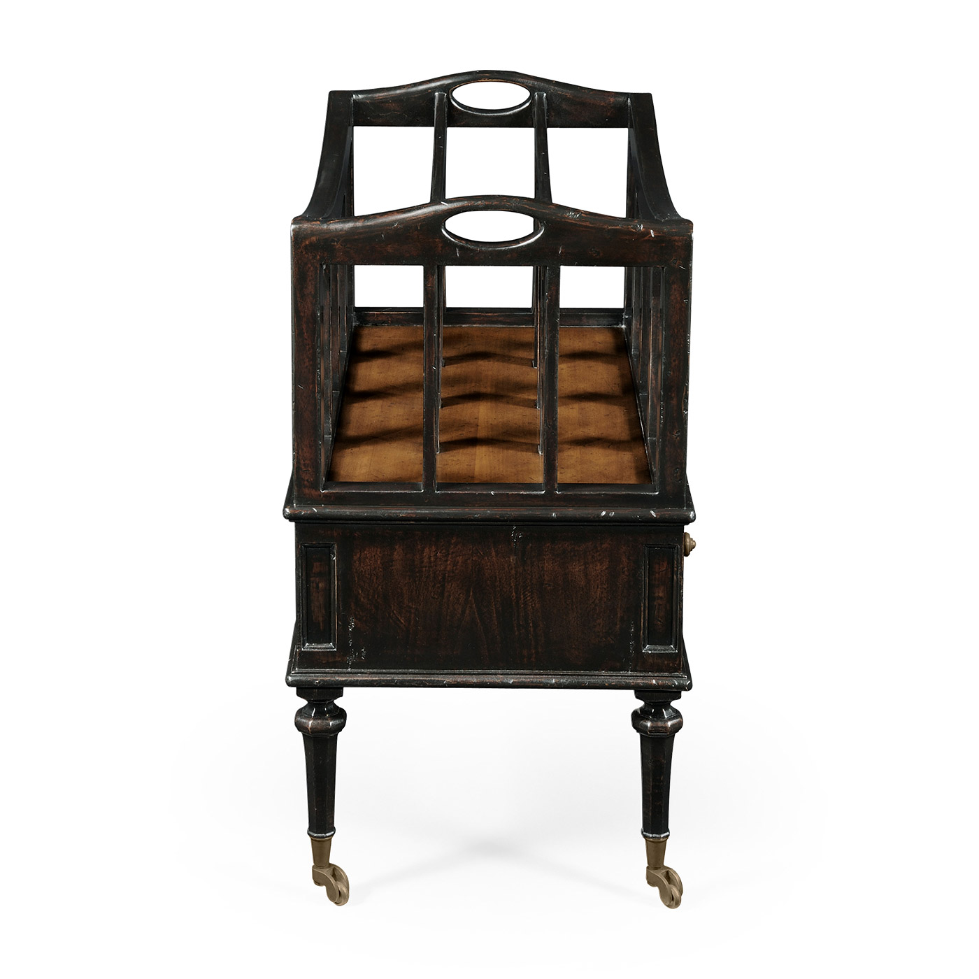 Ebonised Canterbury with Drawer