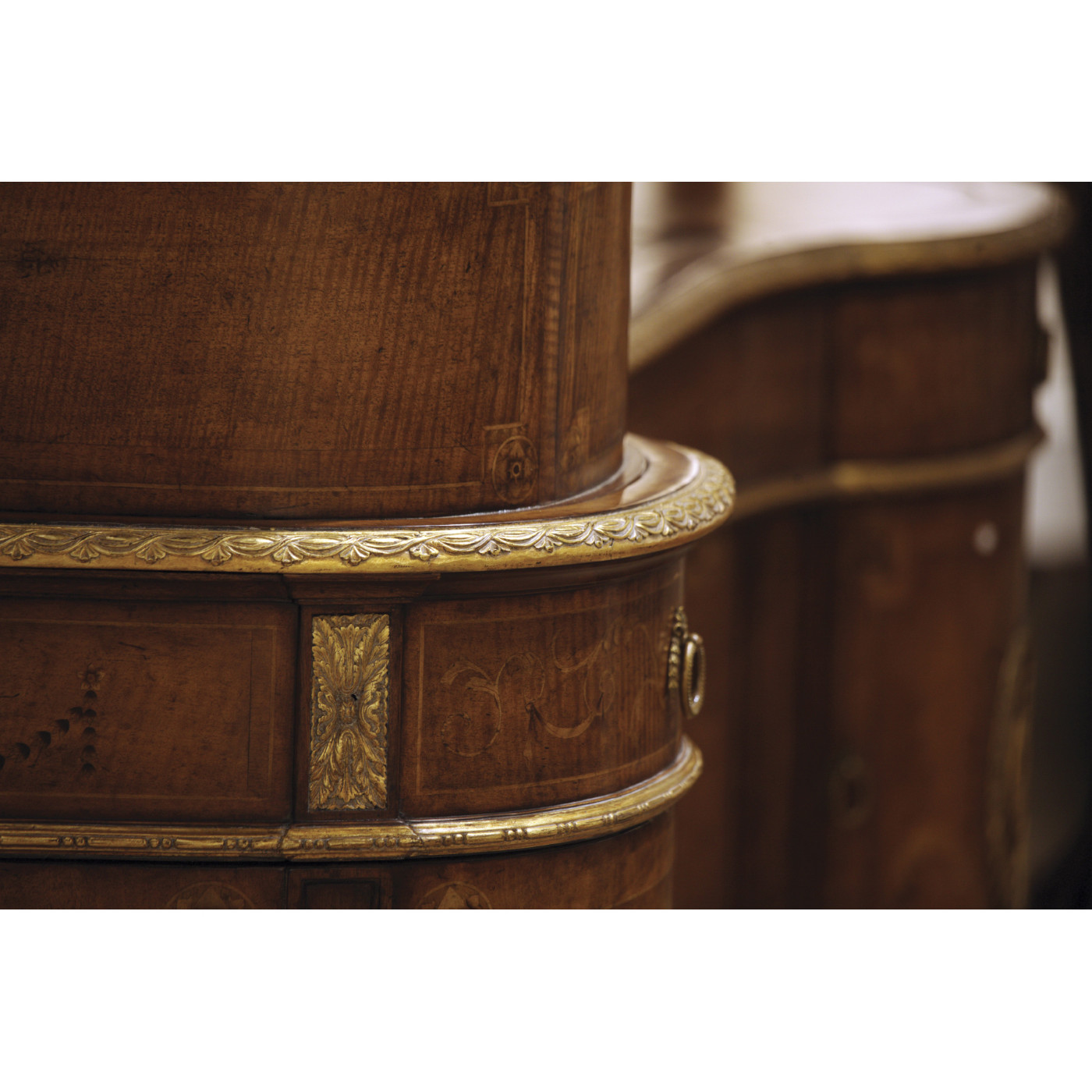 Neo-classical Partners Desk