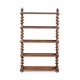 Gadrooned five-tier étagère