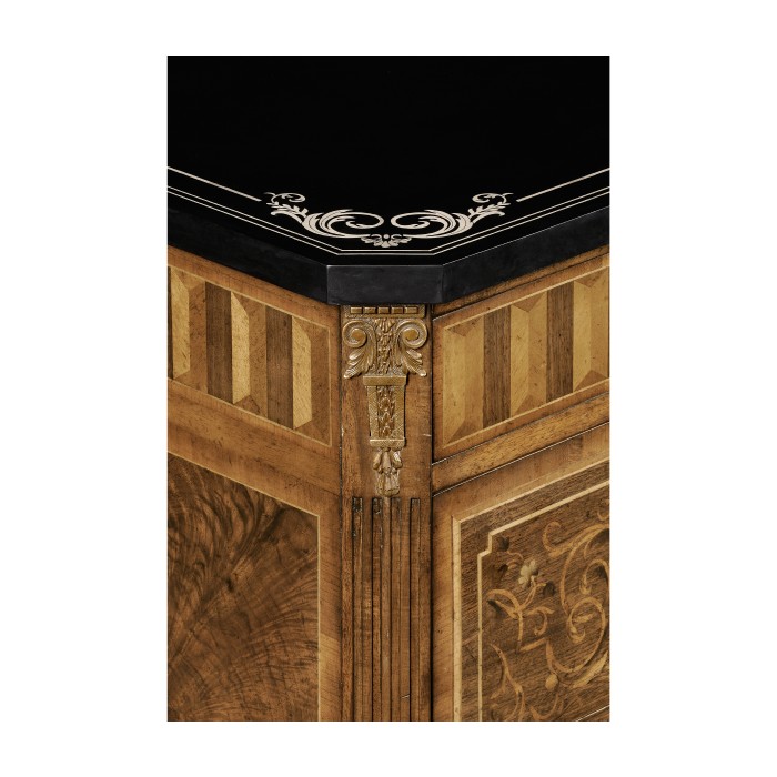 Italian Commode with Black Scagliola Top (Large)