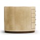 Art Deco Oval Chest of Drawers