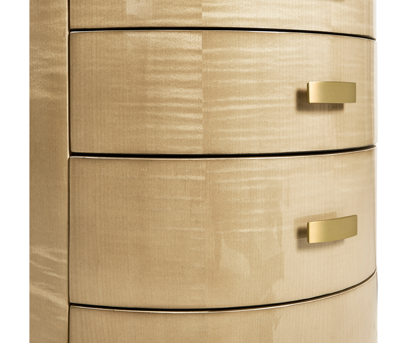 Art Deco Oval Chest of Drawers