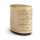 Art Deco Oval Chest of Drawers