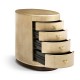 Art Deco Oval Chest of Drawers